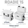 imageYETI Roadie 15 Hard Cooler with DoubleDuty Shoulder StrapMoon Dust