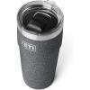 imageYETI Rambler 20 oz Stackable Tumbler Stainless Steel Vacuum Insulated with MagSlider LidBlack StoneTextured
