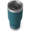 imageYETI Rambler 30 oz Tumbler Stainless Steel Vacuum Insulated with MagSlider Lid Moon DustAgave Teal