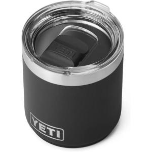 imageYETI Rambler 10 oz Stackable Lowball 20 Vacuum Insulated Stainless Steel with MagSlider Lid Black StoneBlack