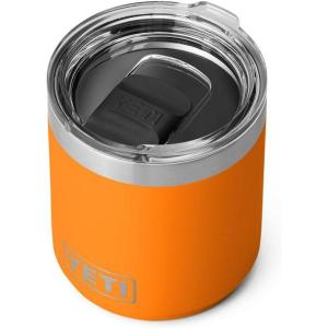 imageYETI Rambler 10 oz Stackable Lowball 20 Vacuum Insulated Stainless Steel with MagSlider Lid Black StoneKing Crab