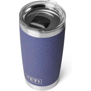 imageYETI Rambler 20 oz Stainless Steel Vacuum Insulated Tumbler wMagSlider LidMoon Dust  Textured