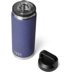 imageYETI Rambler 26 oz Bottle Vacuum Insulated Leakproof Stainless Steel with Chug CapMoon Dust  Textured