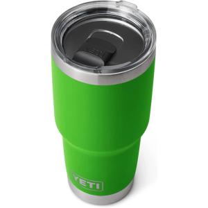 imageYETI Rambler 30 oz Tumbler Stainless Steel Vacuum Insulated with MagSlider Lid Moon DustCanopy Green