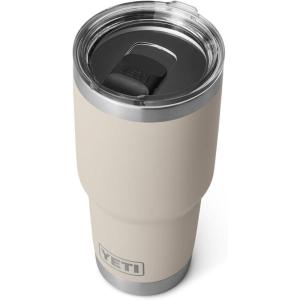 imageYETI Rambler 30 oz Tumbler Stainless Steel Vacuum Insulated with MagSlider Lid Moon DustCape Taupe