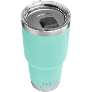 imageYETI Rambler 30 oz Tumbler Stainless Steel Vacuum Insulated with MagSlider Lid Moon DustSeafoam