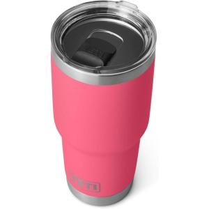 imageYETI Rambler 30 oz Tumbler Stainless Steel Vacuum Insulated with MagSlider Lid Moon DustTropical Pink