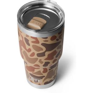 imageYETI Rambler 30 oz Tumbler Stainless Steel Vacuum Insulated with MagSlider Lid Moon DustWetlands Camo