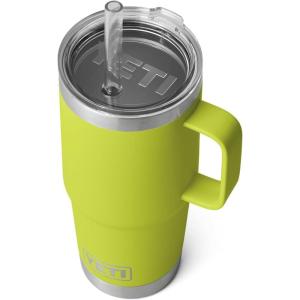 imageYETI Rambler 35 oz Straw Mug Vacuum Insulated Stainless Steel Moon DustChartreuse