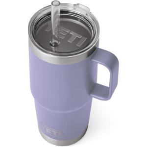 imageYETI Rambler 35 oz Straw Mug Vacuum Insulated Stainless Steel Moon DustCosmic Lilac