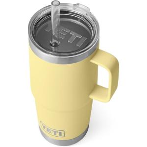 imageYETI Rambler 35 oz Straw Mug Vacuum Insulated Stainless Steel Moon DustDaybreak Yellow