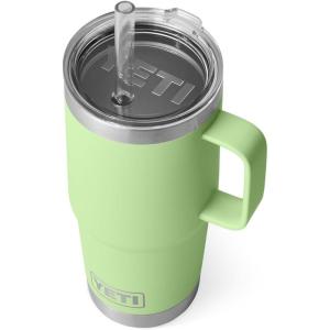 imageYETI Rambler 35 oz Straw Mug Vacuum Insulated Stainless Steel Moon DustKey Lime