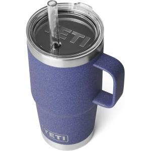imageYETI Rambler 35 oz Straw Mug Vacuum Insulated Stainless Steel Moon DustMoon Dust  Textured