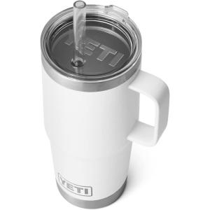 imageYETI Rambler 35 oz Straw Mug Vacuum Insulated Stainless Steel Moon DustWhite