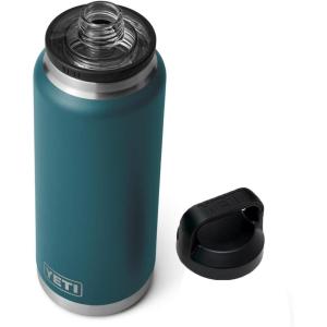 imageYETI Rambler 36 oz Bottle Vacuum Insulated Leakproof Stainless Steel with Chug CapAgave Teal