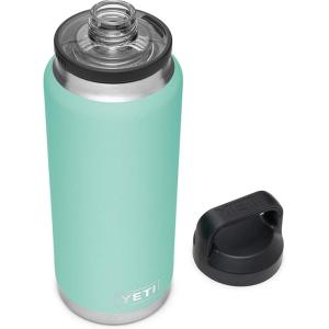 imageYETI Rambler 36 oz Bottle Vacuum Insulated Leakproof Stainless Steel with Chug CapSeafoam