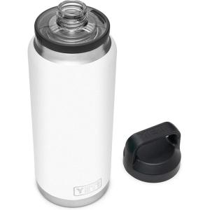 imageYETI Rambler 36 oz Bottle Vacuum Insulated Leakproof Stainless Steel with Chug CapWhite