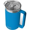 imageYETI Rambler 34 oz French Press with MagSlider Pitcher Lid Set Big Wave Blue