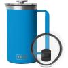 imageYETI Rambler 34 oz French Press with MagSlider Pitcher Lid Set Big Wave Blue