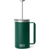 imageYETI Rambler 16 oz Travel Bottle and 34 oz French Press Coffee Maker Black Forest Green