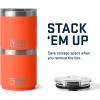 imageYETI Rambler 20 oz Cocktail Shaker 2 10 oz Stackable Lowball 20 Vacuum Insulated Stainless Steel with MagSlider Lid Papaya