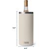 imageYETI Rambler Wine Chiller 2 Rambler 10 oz Wine Tumbler Vacuum Insulated Stainless Steel with MagSlider Lid Cape Taupe