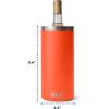 imageYETI Rambler Wine Chiller 2 Rambler 10 oz Wine Tumbler Vacuum Insulated Stainless Steel with MagSlider Lid Papaya