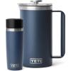 imageYETI Rambler 34 oz French Press Coffee Maker 1 16 oz Travel Bottle Stainless Steel Navy