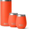 imageYETI Rambler Wine Chiller 2 Rambler 10 oz Wine Tumbler Vacuum Insulated Stainless Steel with MagSlider Lid Papaya