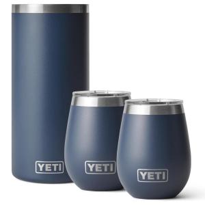 imageYETI Rambler Wine Chiller 2 Rambler 10 oz Wine Tumbler Vacuum Insulated Stainless Steel with MagSlider Lid Navy