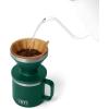 imageYETI Pour Over Coffee Maker Accessory Ramblers Designed for Perfect Coffee Extraction Anywhere Stainless Steel fits any V60 Filter Black Forest GreenBlack Forest Green