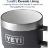 imageYETI Rambler 6 oz Stackable Mug Stainless Steel Vacuum Insulated EspressoCoffee Mug 2 PackCharcoal