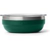 imageYETI Rambler Low Bowls Vacuum Insulated Stackable and Nestable Stainless Steel Bowl with Lid 36 Quart Black Forest GreenBlack Forest Green