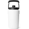 imageYETI Half Gallon Insulated Chug Cap Water Jug  Leakproof Lightweight Sports Bottle with Fence Hook Handle  Keeps Drinks IceCold  Ideal for Gym Sports ampamp TournamentsWhite