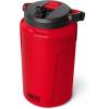 imageYETI Half Gallon Insulated Straw Cap Water Jug  Leakproof Lightweight Sports Bottle with Fence Hook Handle  Keeps Drinks IceCold  Ideal for Gym Sports ampamp TournamentsRescue Red