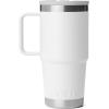 imageYETI Rambler 20 oz Travel Mug with Flip Straw Lid  Stainless Steel Vacuum Insulated Leakproof Cup Holder FriendlyWhite