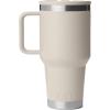 imageYETI Rambler 30 oz Travel Mug with Flip Straw Lid  Stainless Steel Vacuum Insulated Leakproof Cup Holder FriendlyCape Taupe