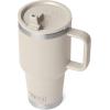 imageYETI Rambler 30 oz Travel Mug with Flip Straw Lid  Stainless Steel Vacuum Insulated Leakproof Cup Holder FriendlyCape Taupe