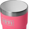 imageYETI Rambler 8 oz Insulated Coffee Mug with Lid  Stackable DoubleWall Vacuum Insulated Coffee Cup  DuraSip Ceramic Lining  BaristaFriendly Design  Stainless Steel  Dishwasher SafeTropical Pink