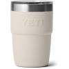 imageYETI Rambler 8 oz Insulated Coffee Mug with Lid  Stackable DoubleWall Vacuum Insulated Coffee Cup  DuraSip Ceramic Lining  BaristaFriendly Design  Stainless Steel  Dishwasher SafeCape Taupe
