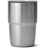 imageYETI Rambler 8 oz Insulated Coffee Mug with Lid  Stackable DoubleWall Vacuum Insulated Coffee Cup  DuraSip Ceramic Lining  BaristaFriendly Design  Stainless Steel  Dishwasher SafeStainless