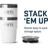 imageYETI Rambler 8 oz Insulated Coffee Mug with Lid  Stackable DoubleWall Vacuum Insulated Coffee Cup  DuraSip Ceramic Lining  BaristaFriendly Design  Stainless Steel  Dishwasher SafeWhite