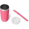imageYETI Rambler Jr 10 Oz Tumbler with Silicone Straw LidTropical Pink