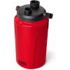 imageYETI Half Gallon Insulated Chug Cap Water Jug  Leakproof Lightweight Sports Bottle with Fence Hook Handle  Keeps Drinks IceCold  Ideal for Gym Sports ampamp TournamentsRescue Red