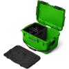 imageYETI LoadOut GoBox 1 Divided Waterproof Cargo Case Dry Box Camera Case Fishing Tackle Box BlackCanopy Green