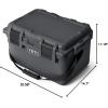 imageYETI LoadOut GoBox 1 Divided Waterproof Cargo Case Dry Box Camera Case Fishing Tackle Box BlackCharcoal