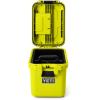 imageYETI LoadOut GoBox 1 Divided Waterproof Cargo Case Dry Box Camera Case Fishing Tackle Box BlackFirefly Yellow