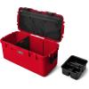 imageYETI LoadOut GoBox 1 Divided Waterproof Cargo Case Dry Box Camera Case Fishing Tackle Box BlackRescue Red