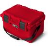 imageYETI LoadOut GoBox 1 Divided Waterproof Cargo Case Dry Box Camera Case Fishing Tackle Box BlackRescue Red