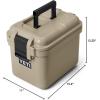 imageYETI LoadOut GoBox 1 Divided Waterproof Cargo Case Dry Box Camera Case Fishing Tackle Box BlackTan